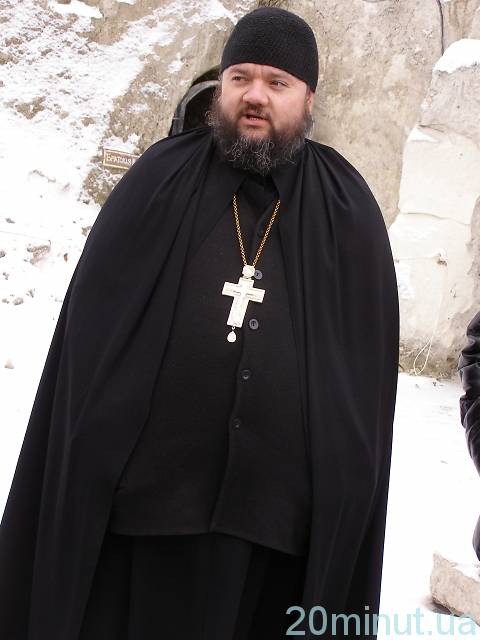 Настоятель Лядівського чоловічого скельного монастиря отець Антоній
