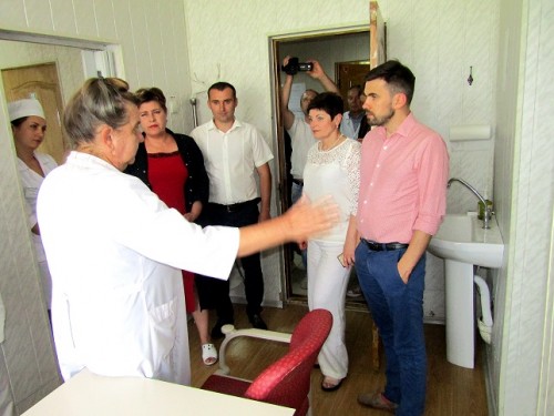 Заступник Міністра охорони здоров’я України відвідав медичні установи району