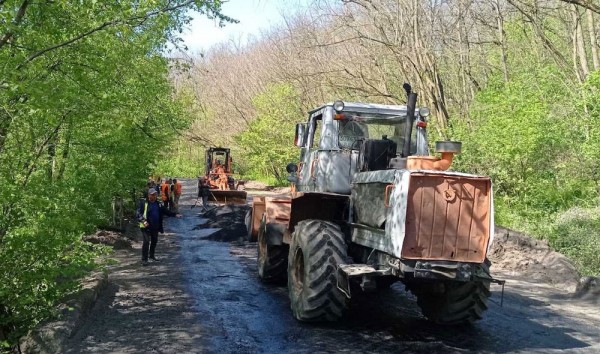 Ремонт дороги на території Вищеольчедаївського старостинського округу підходить до завершення