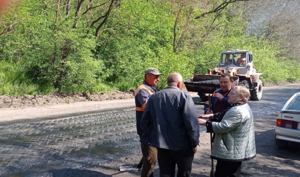 Ремонт дороги на території Вищеольчедаївського старостинського округу підходить до завершення