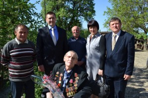 Привітання ветерана І.Є. Булеги з 95-літтям