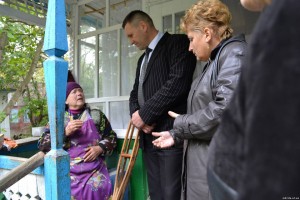 Зустріч голови райдержадміністрації з Шмирко Ольгою