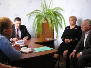Зустріч голови райдержадміністрації з головою ветеранської організації с.Вищеольчедаїв