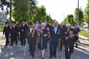 Відзначення в районі 69-ї річниці Перемоги у Великій Вітчизняній війні.